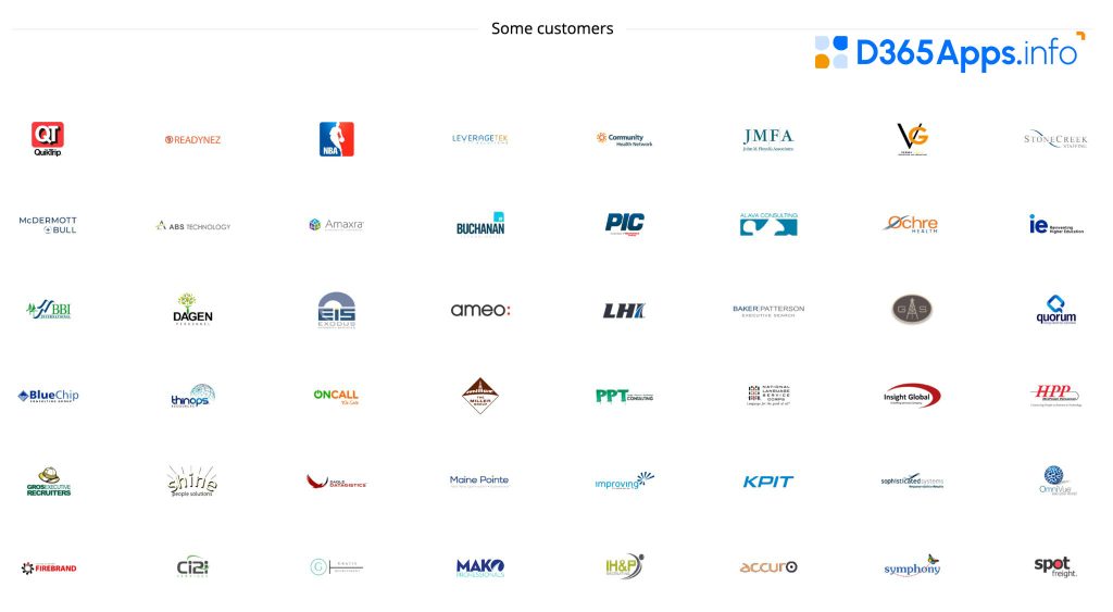 Dynamics ATS CRM Review Client company logos