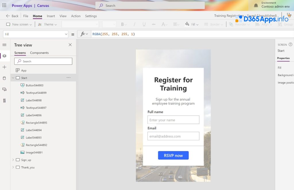 Canvas Apps Briefing Solution Review dynamics 365 integration