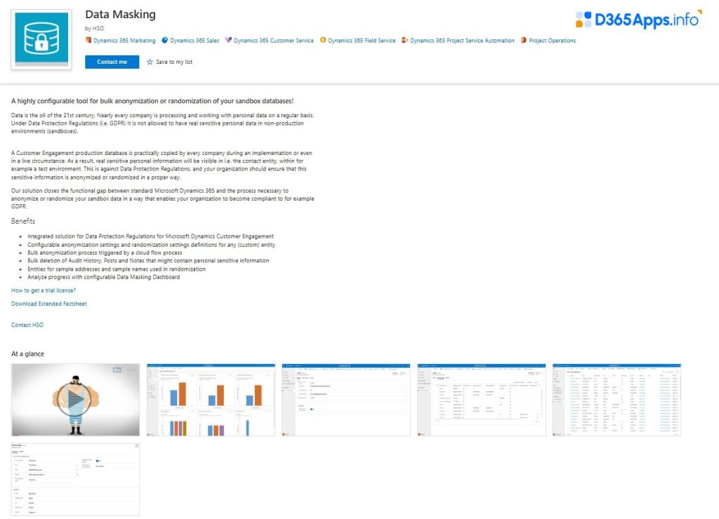 Top Compliance and Legal MS Dynamics Data Masking
