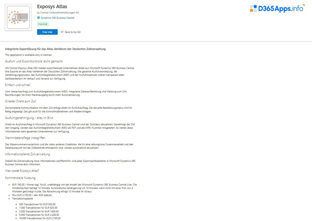 Top Compliance and Legal MS Dynamics Exposys Atlas