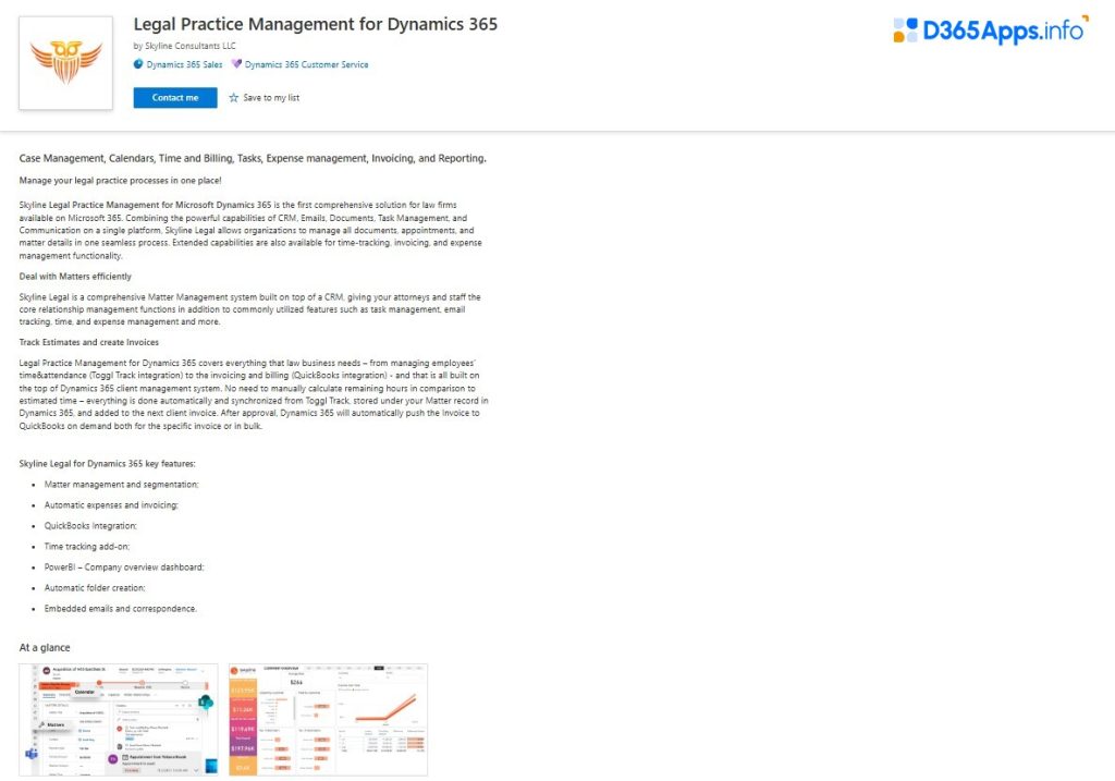 Top Compliance and Legal MS Dynamics Legal Practice Management