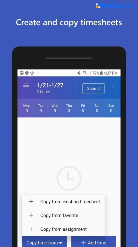 Power Apps Integration PSA powerapps timesheet entry