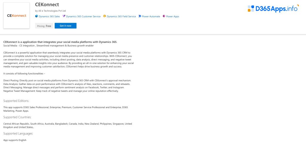 Top Dynamics Apps for Telecommunications & Media Industry CEKonnect