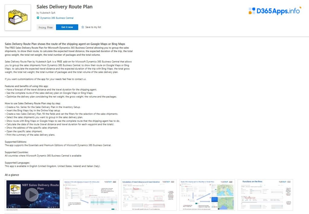 Top Geolocation Microsoft Dynamics Apps Sales Delivery Route Plan