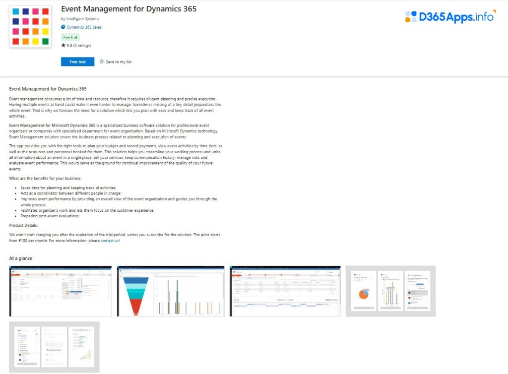 Top Marketing Apps Event Management for Dynamics 365