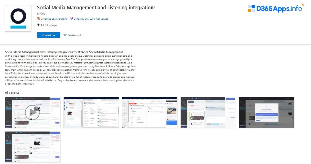 Top Marketing Dynamics 365 Apps Social Media Management and Listening Integrations