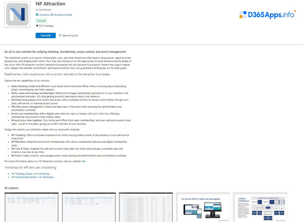dynamics 365 solution for hospitality and travel NP Attraction